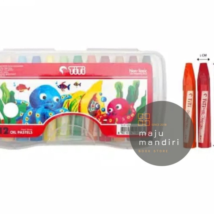 

PASTEL-DRY-OIL- CRAYON TITI OIL PASTEL TI-P-12S -OIL-DRY-PASTEL.