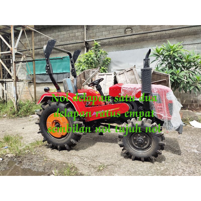Mesin Traktor Terbaru Kapasitas 25 HP / Traktor Roda 4 Lahan Sawah dan Kering 25 HP