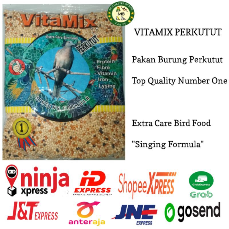 VITAMIX PERKUTUT PAKAN BURUNG PERKUTUT MAKANAN BURUNG PERKUTUT BERKUALITAS BAIK