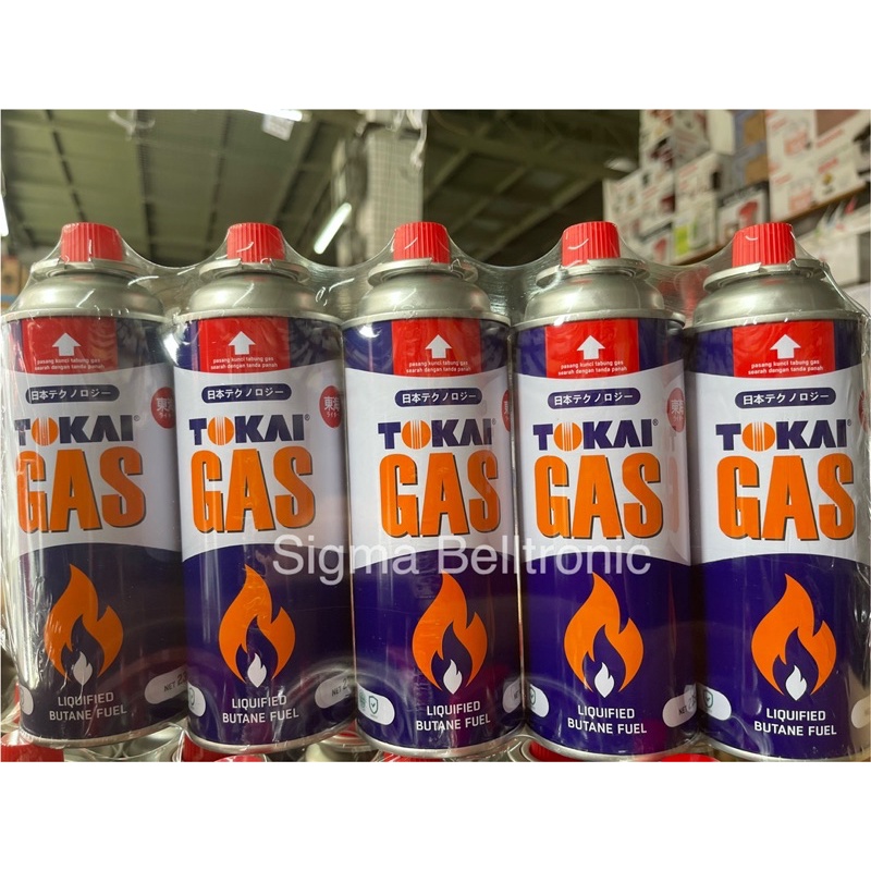 Gas kaleng Tokai untuk kompor portable
