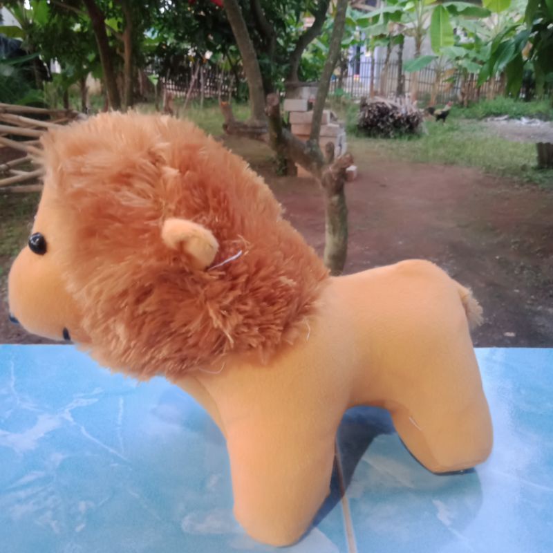 Boneka singa ukuran 25cm size s