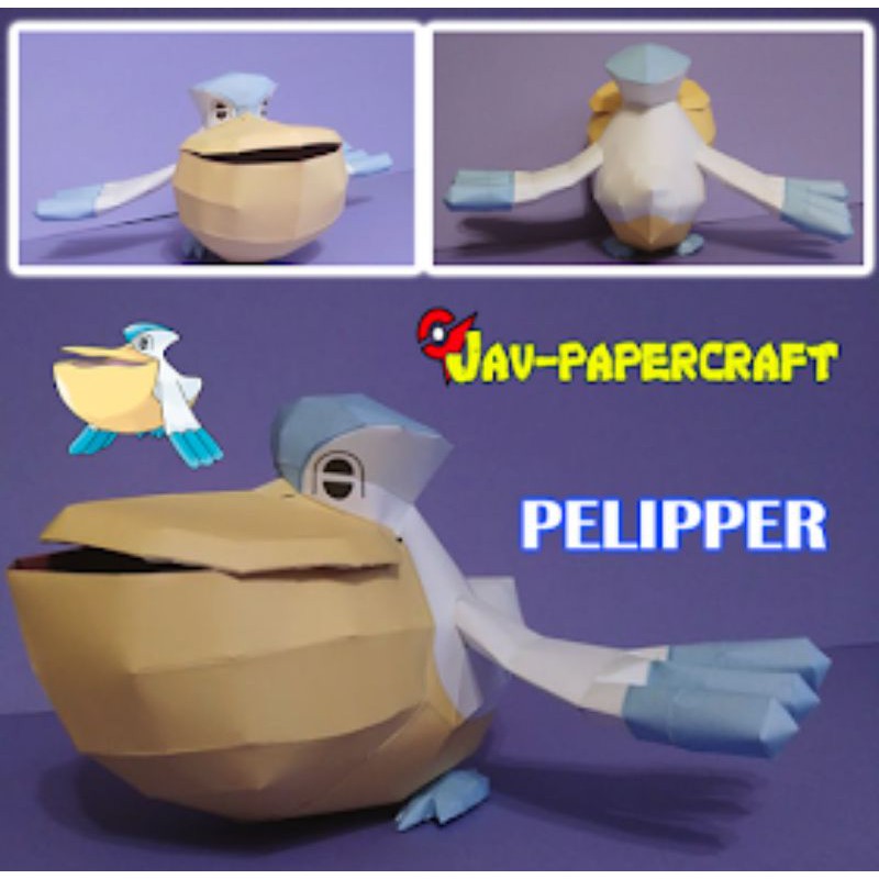 Jual Pokemon Pelipper Papercraft Shopee Indonesia