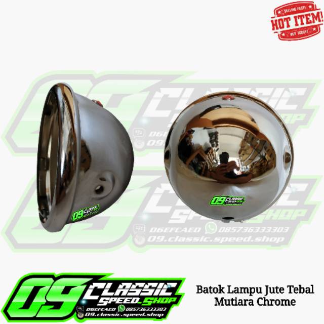 Batok Lampu Jute Depo Autopal Okd dll Krom