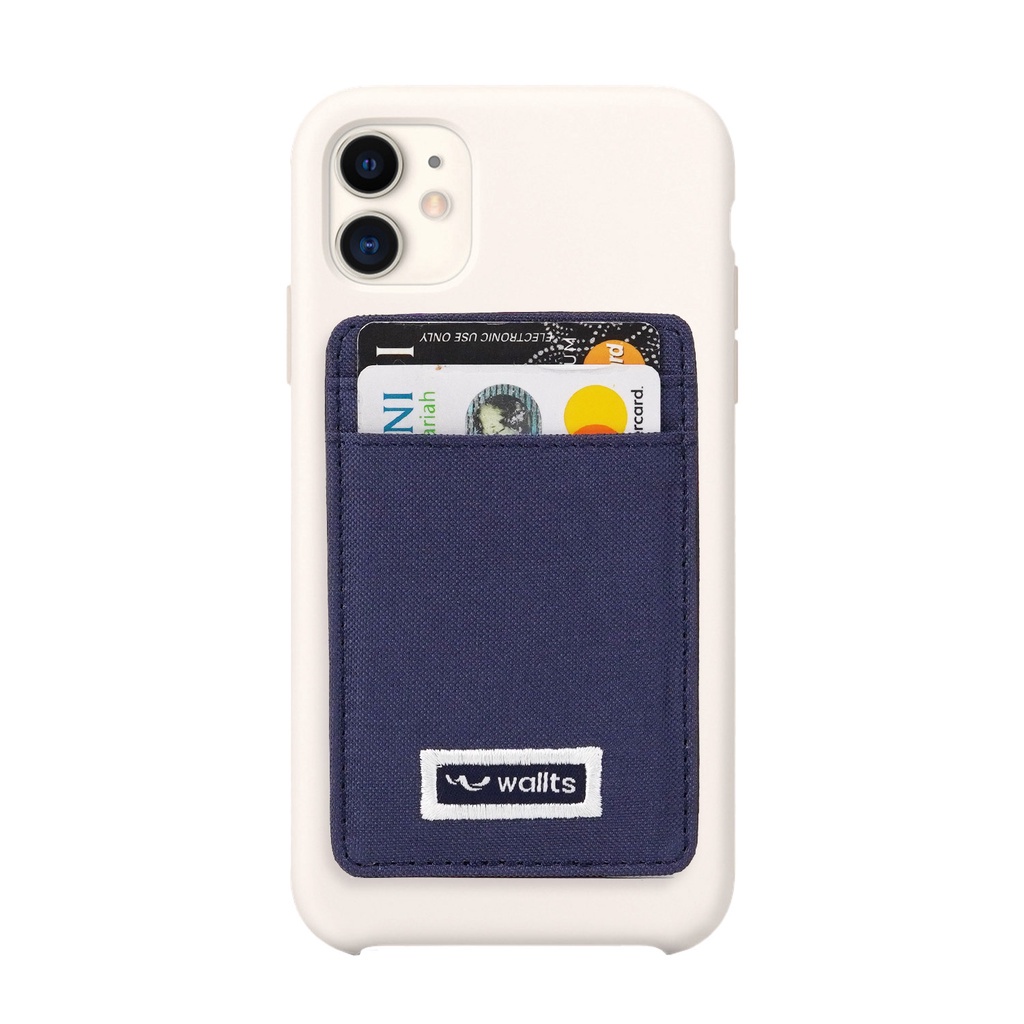 WALLTS Shefa Snap Wallet Dompet Kartu - Navy
