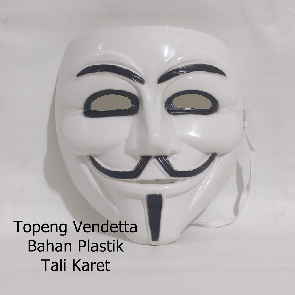 Topeng 3d bahan plastik