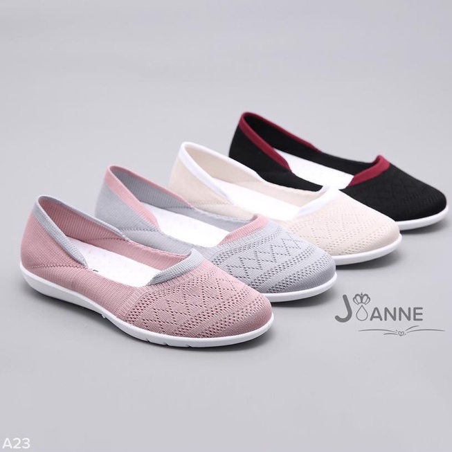 JOANNE FlyKnit Flat Shoes #A23 ORIGINAL