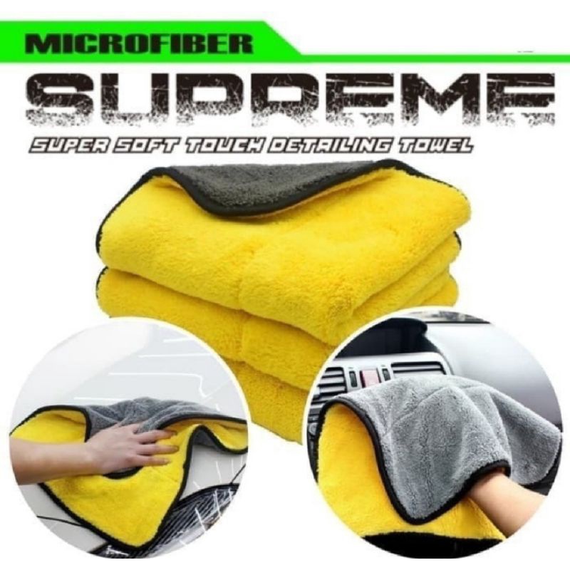 kain lap mobil lap microfiber kain jumbo 30 x 30 kain lap mobil halus kain lap tebal  Kain lap mobil 2 warna Besar