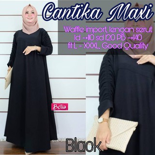  Gamis  Jumbo  Bahan Kaos Melar LD 120 XXXL Polos  Simple 