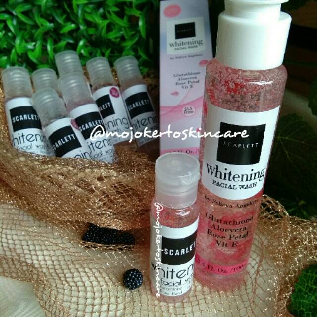 SCARLETT WHITENING FACIAL WASH (MINI 30ml)