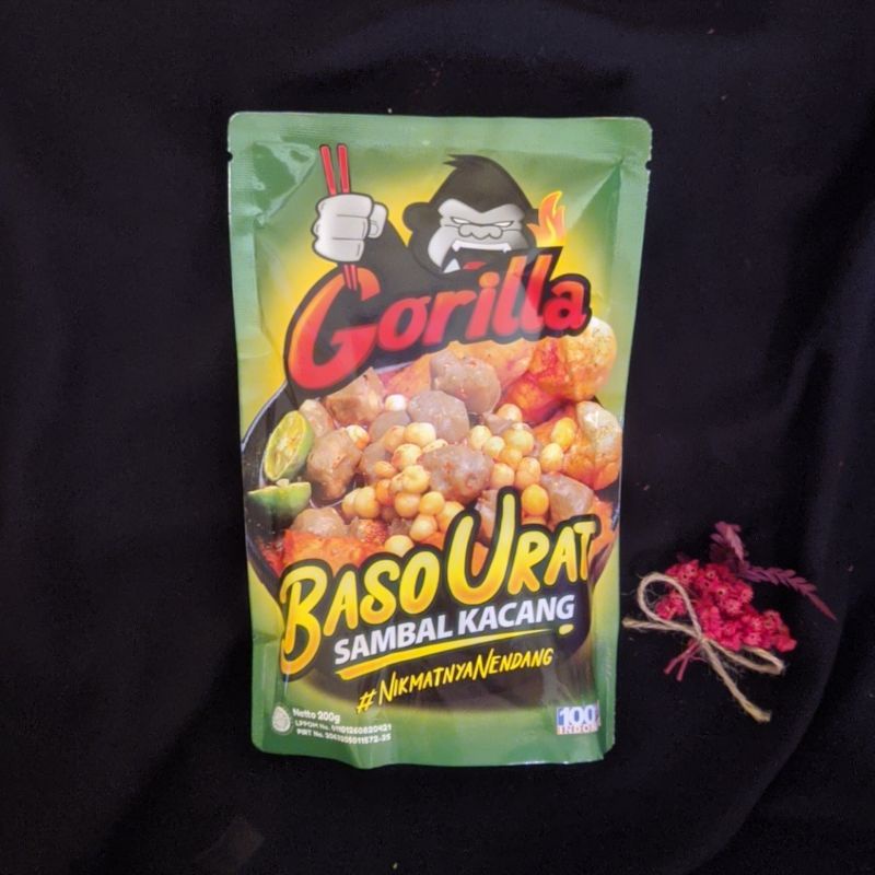 

Gorilla Baso Urat Sambal Kacang (200g)