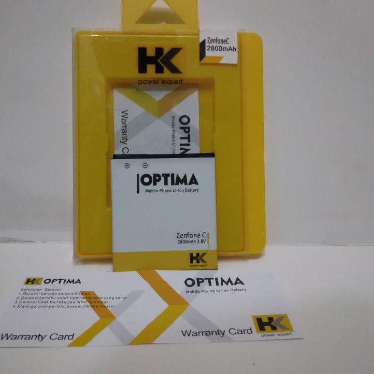 Baterai HK Optima ZENFONE C Double Power