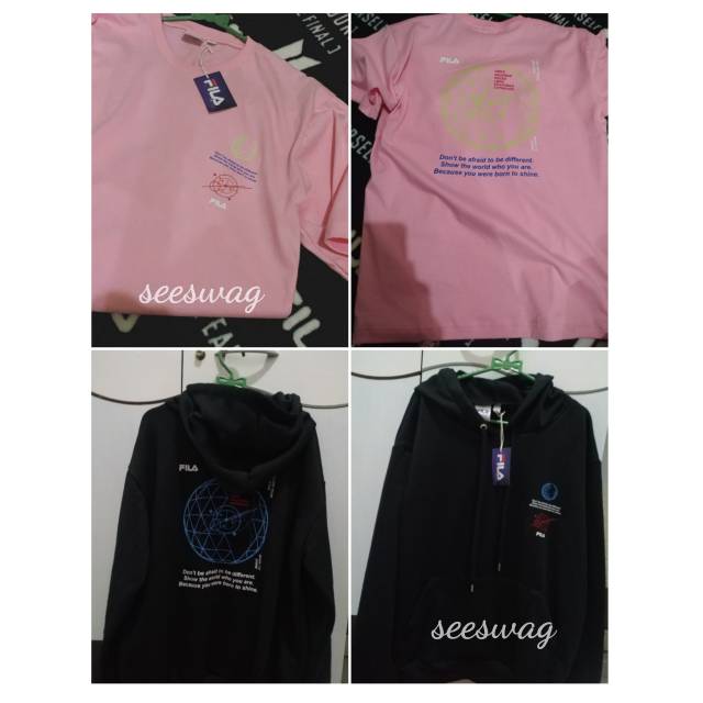 PELUNASAN PO UNOFF BTS HOODIE TSHIRT TAS FILA VOYAGER NOMAD