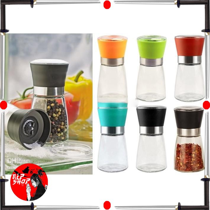 Manual Glass Pepper Grinder