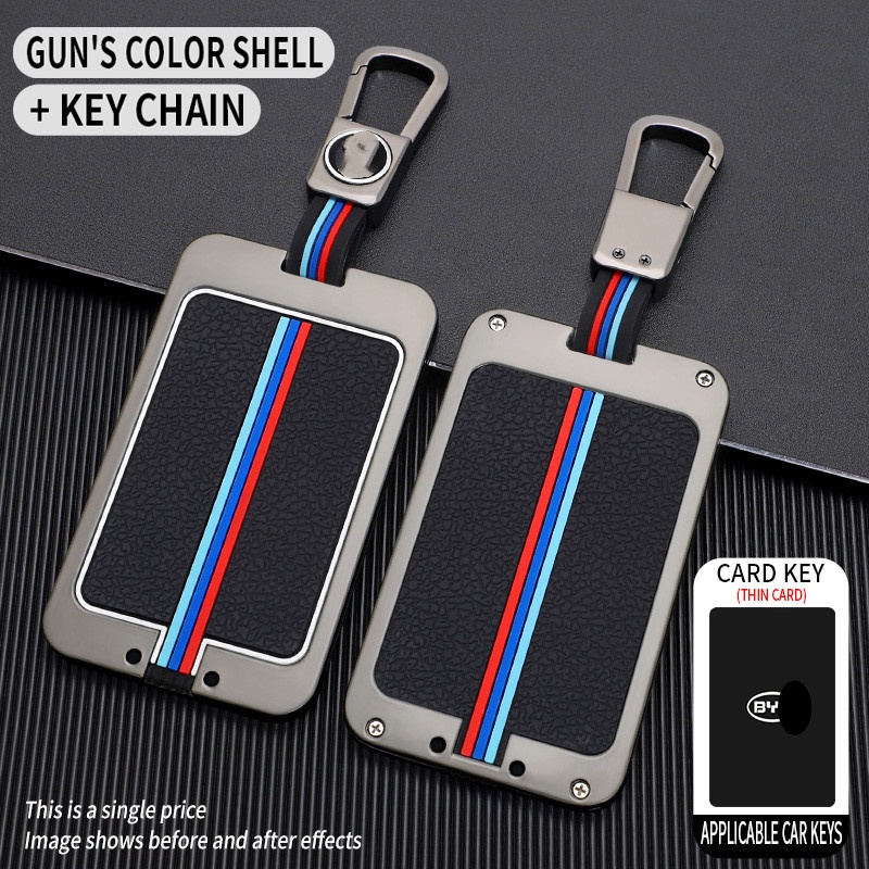 Casing Kunci Mobil Bahan Zinc Alloy Untuk BYD Song Max Yuan S7 Qin 80