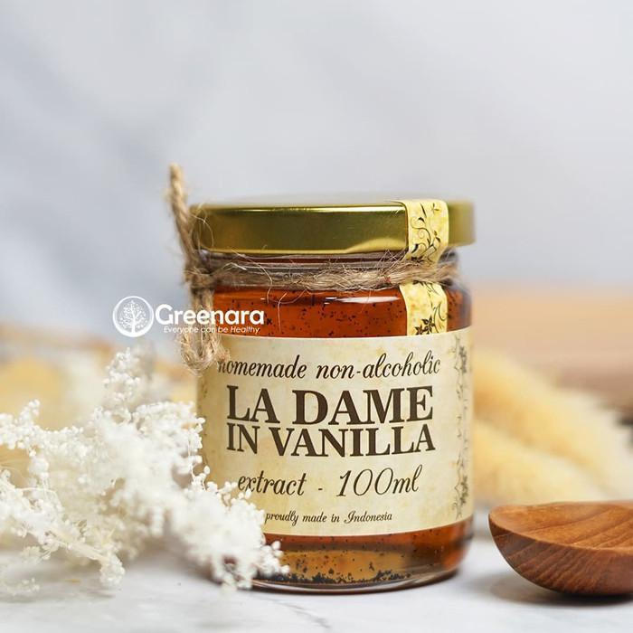 

La Dame In Vanilla Extract 100Ml - Ekstrak Vanila Halal Mui