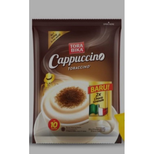 

KOPI BUBUK INSTAN TORA BIKA CAPPUCCINO 25g