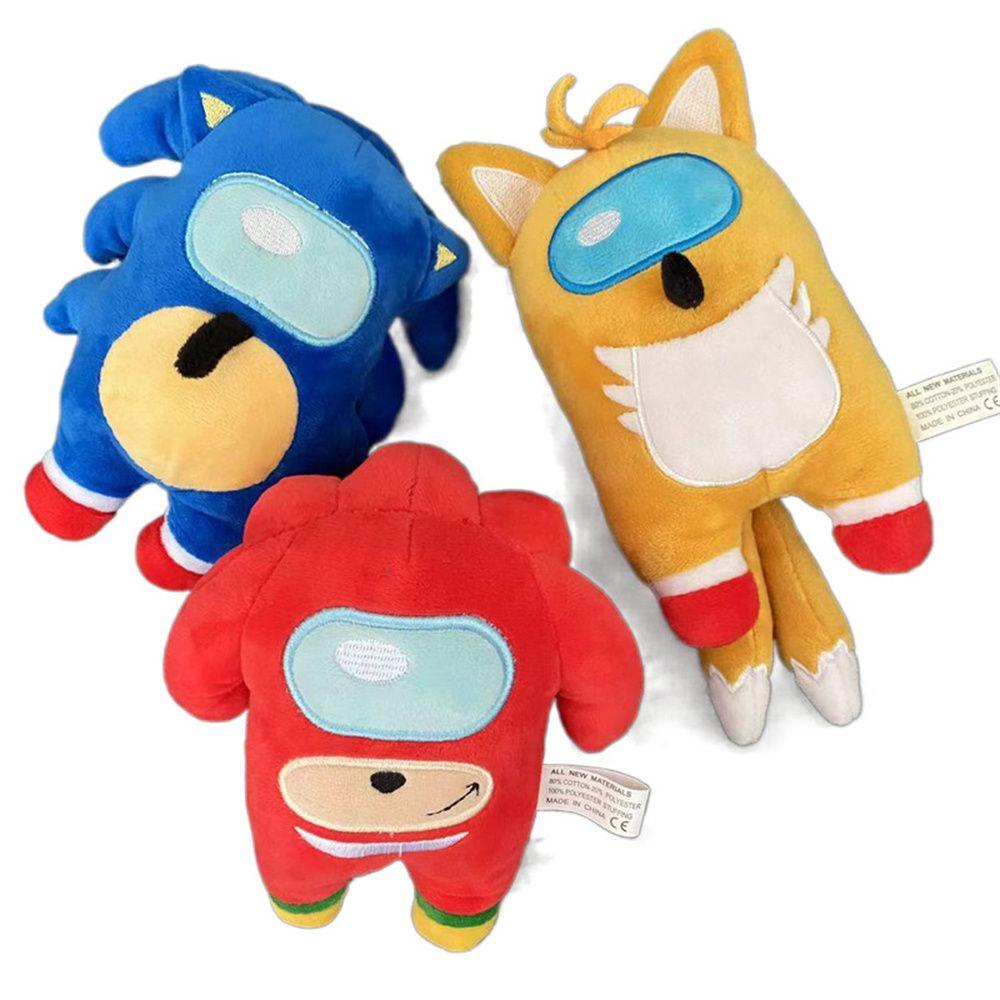 NEEDWAY Boneka Sonic Figure Mainan 15 cm Sonic the Hedgehog Animal Dolls Usg Mouse Boneka Lembut Boneka Mewah