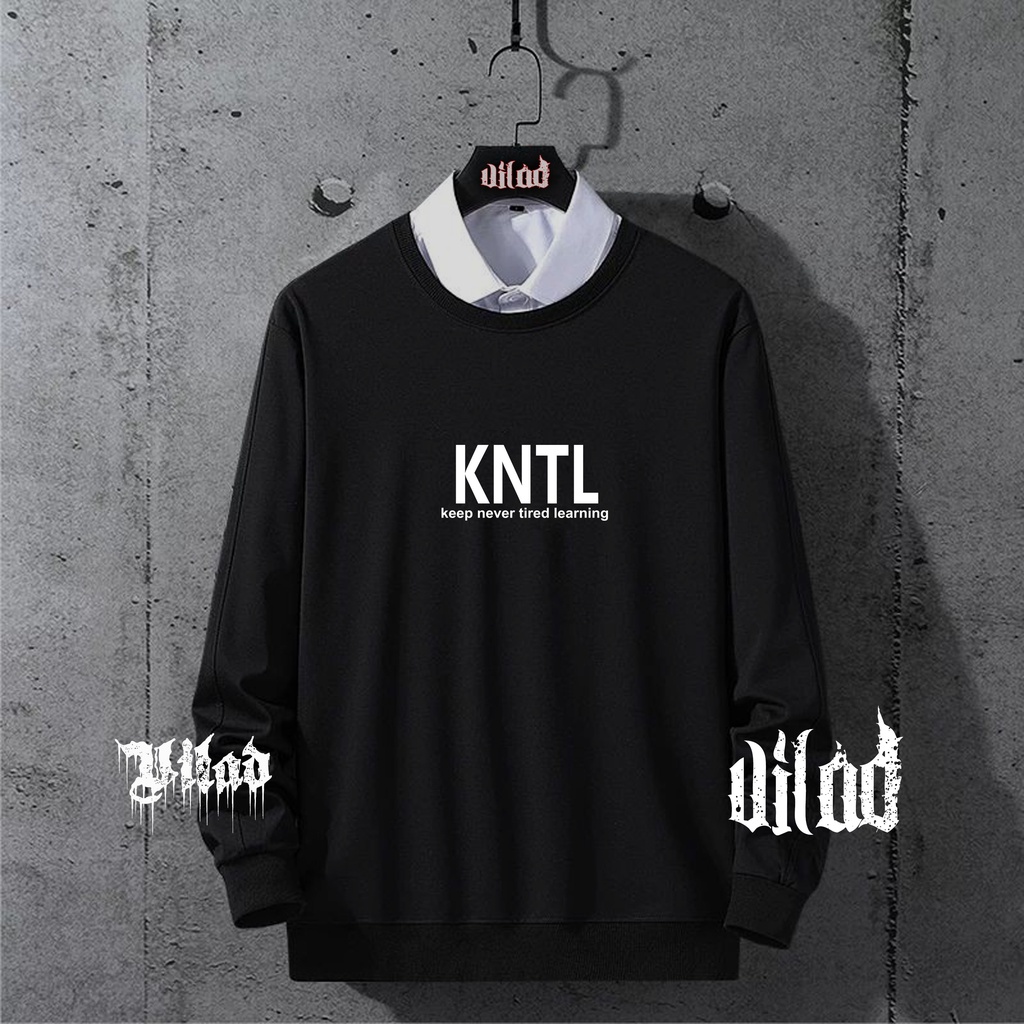 VASPLY. Jaket Sweater Hoodie Crewneck KNTL Pria Wanita Ukuran M L XL XXL