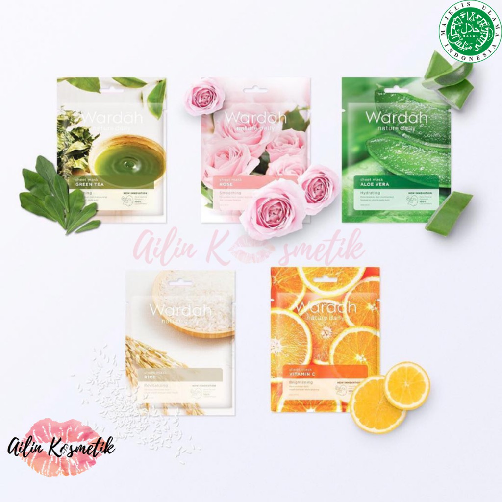 WARDAH Nature Daily Sheet Mask by AILIN