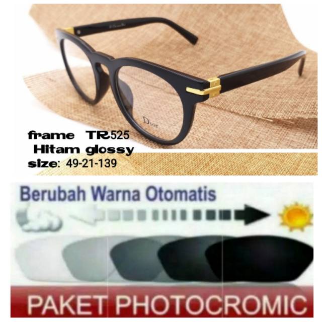 Frame Kacamata Anti UV &amp; Photocromic, Kaca mata Minus, Kacamata Anti Radiasi, Kaca mata Plus