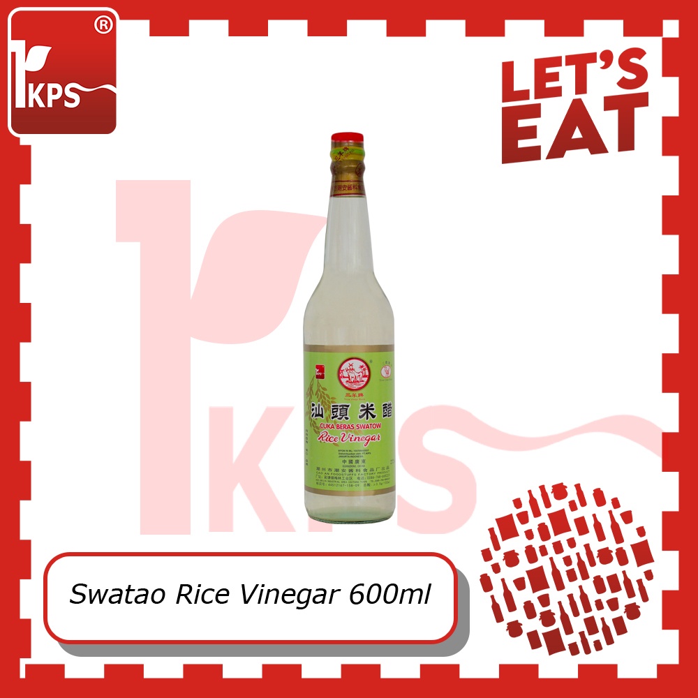 

Rice Vinegar Swatao 600ml "Three Sheeps" / Cuka Beras