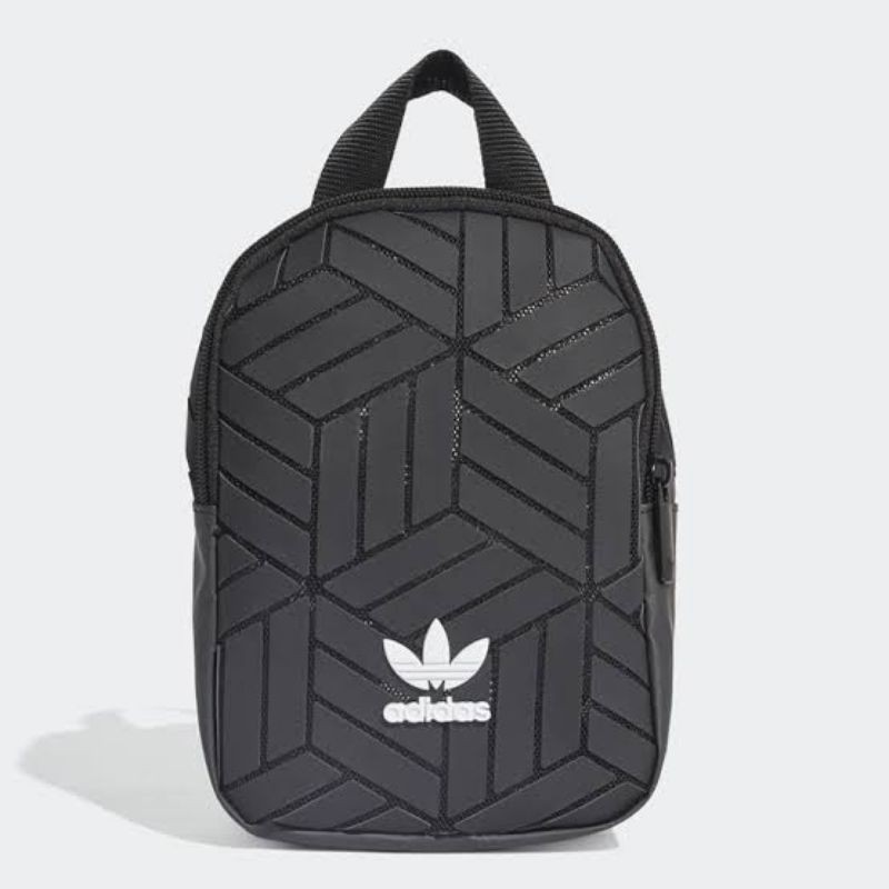 Tas Adidas mini backpack 3D Hitam