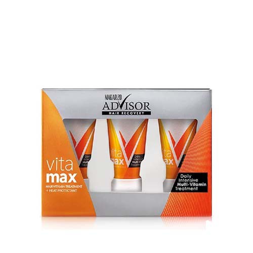 Makarizo Advisor Hair Recovery Vitamax 8ml X3 / Hait Treatment / Vitamin Rambut Spray / Rambut Lepek