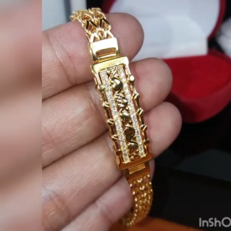 Gelang Emas Berlian Harga Terjangkau