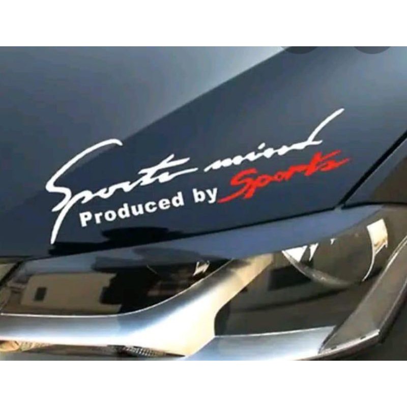 STICKER SPORT MIND STIKER MOBIL MOTOR CUTTING