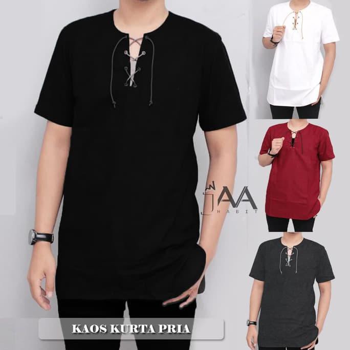 baju muslim pria - Putih, M
