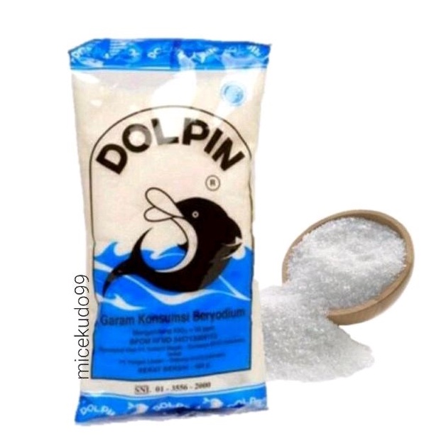 

GARAM DOLPIN DOLPHIN SALT GARAM MASAK BUMBU MEJA DAPUR BERYODIUM