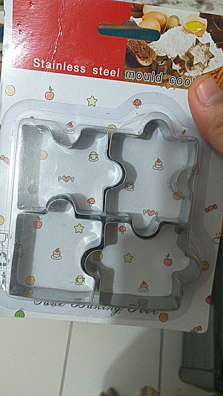 Diy Jigsaw Biscuit  Puzzle Shape Cookie Cutter  Biscuit Mold For Kitchen Tools