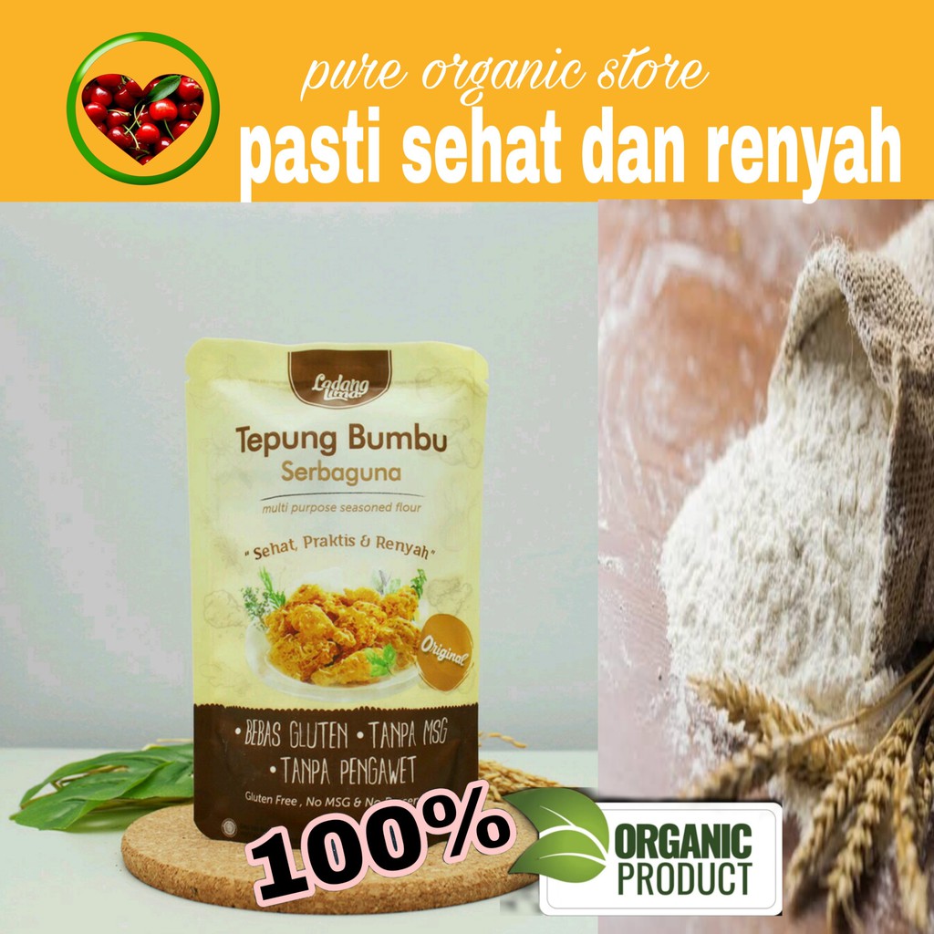 

TEPUNG BUMBU SERBAGUNA LADANG LIMA GLUTEN FREE