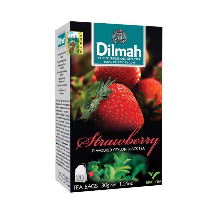 

[COD] Teh Dilmah No Envelope 20 sachet Strawberry [COD]