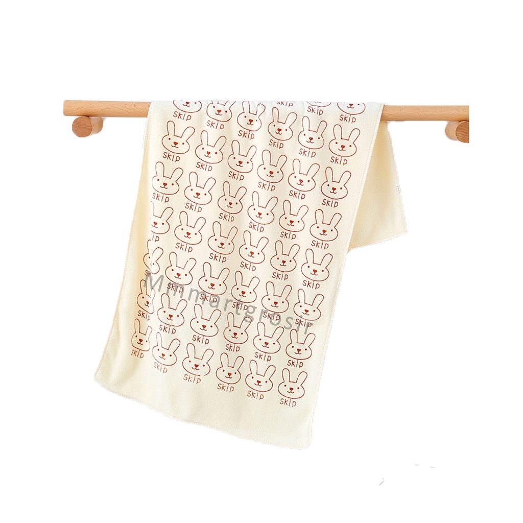 Handuk Tinglong Motif Beruang / Handuk Muka / Handuk Tangan / 49x25cm