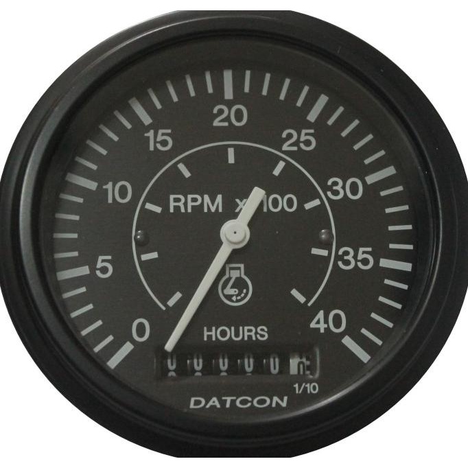 RPM WITH HOURMETER/ HOUR METER/ TACHOMETER Merek Datcon