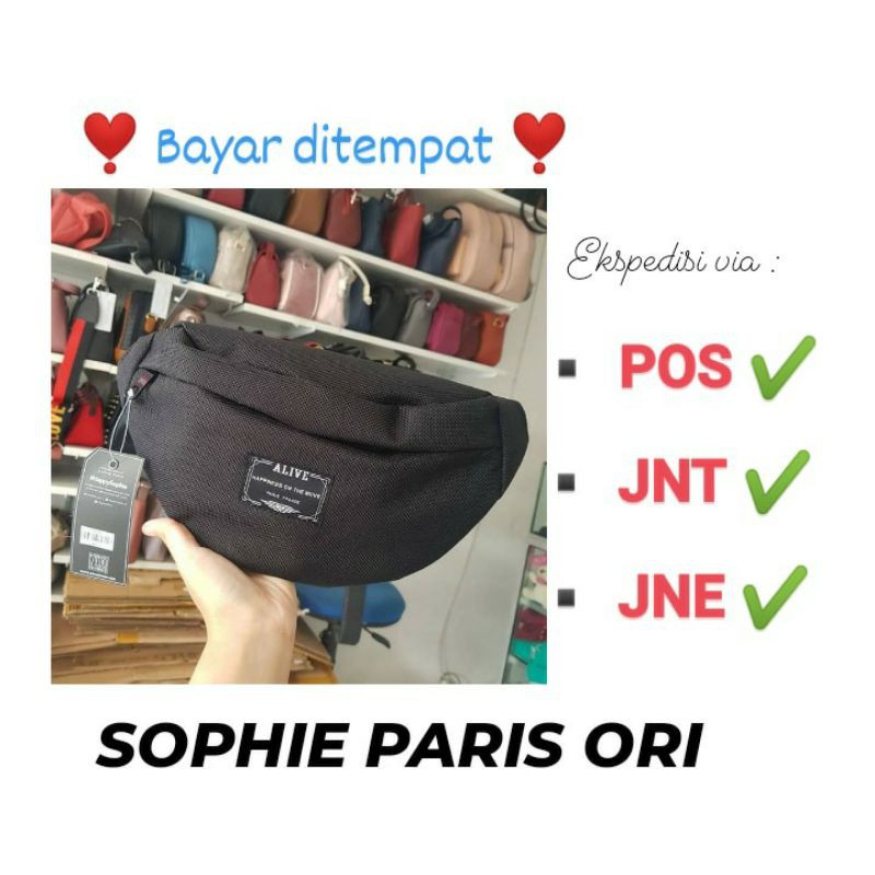 TAS CLINT BY SOPHIE PARIS tas selempang cowok