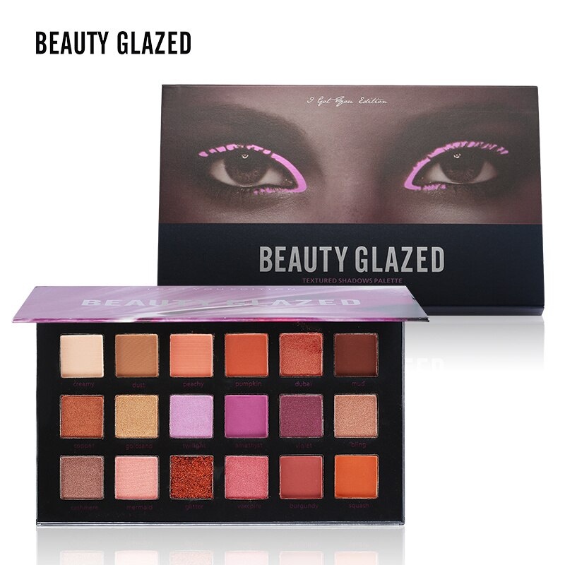 Beauty Glazed Eyeshadow I Got You Eyeshadow Palette Glitter Eyeshadow Palete Eyeshadow Shimmer BeautyGlazed