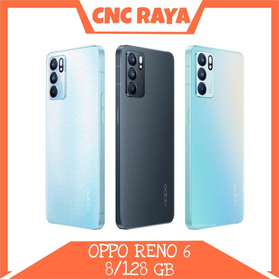 OPPO RENO 6 4G 8/128|GARANSI RESMI