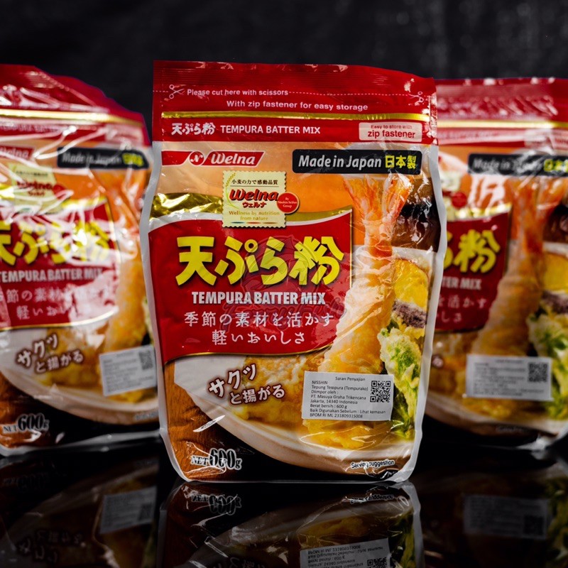 

Tepung Tempura 600gr Jepang Import / Nisshin Seifun Tempurako 600 gr