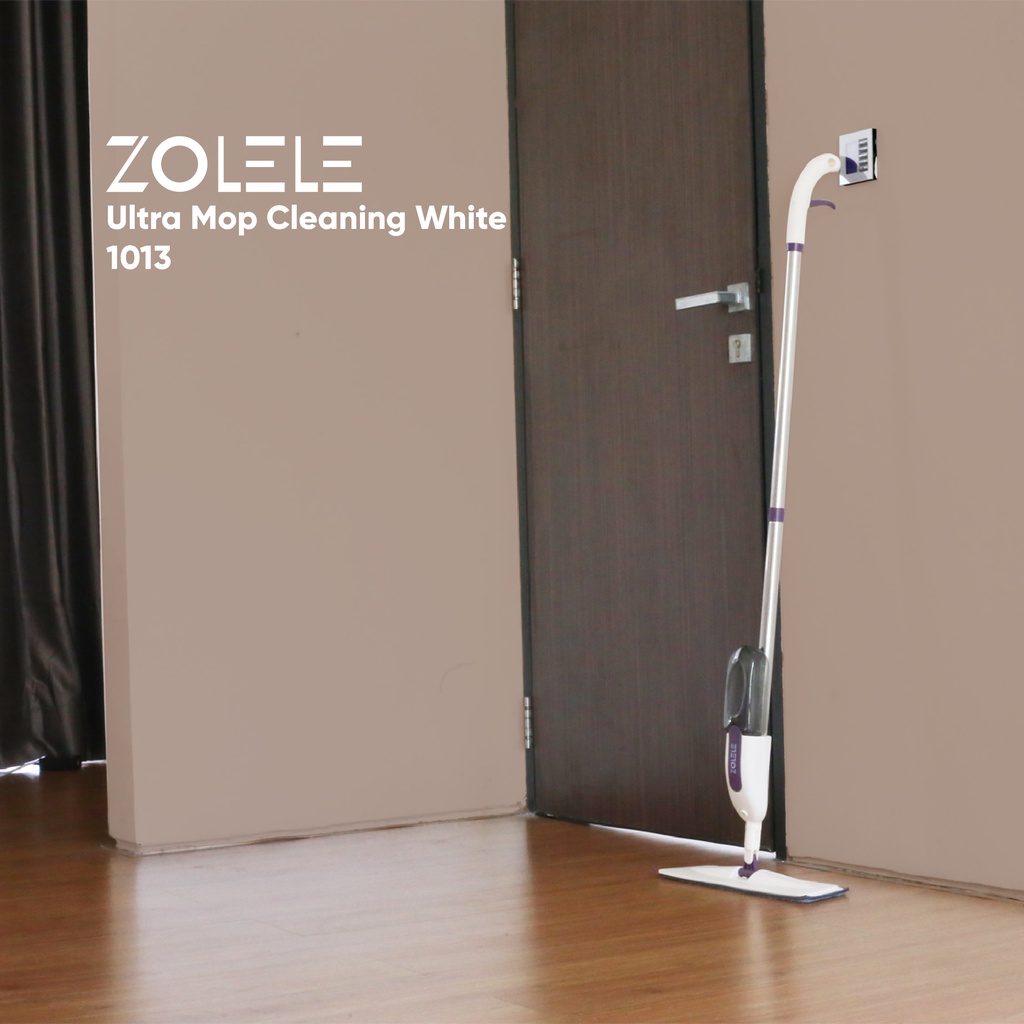 ZOLELE Portable Water Spary Mop Alat Pel Lantai Alat Pel Semprot Clean Semprot Hemat Praktis Hemat Air