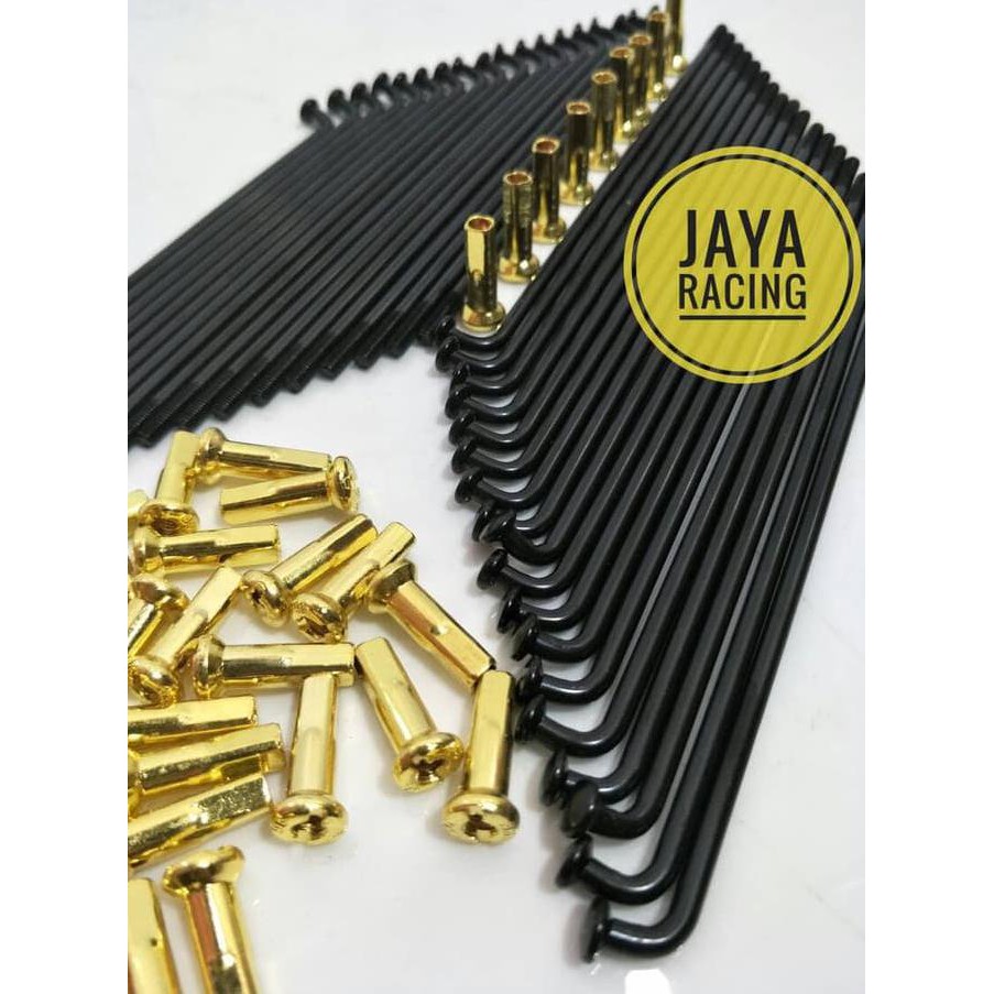 Jari Jari Jeruji Model Tdr Hitam Gold Oemakaian Motor Ring 14 16 17 18 Termurah