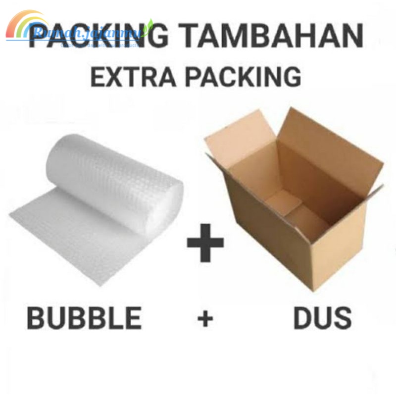 

Extra Packing Bubble Wrap dan Dus