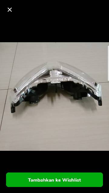 reflektor/ lampu depan vario techno