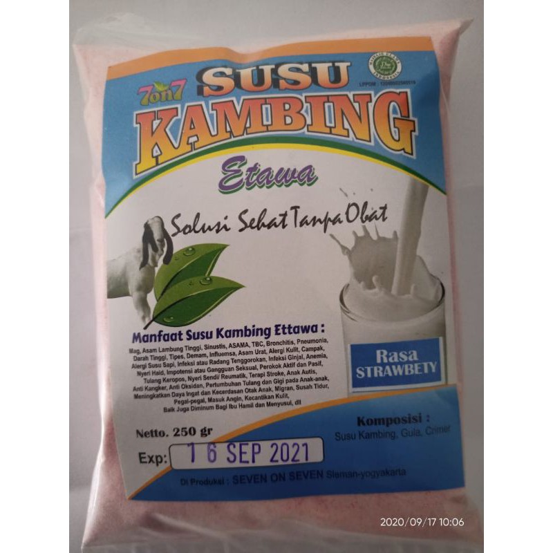 

susu kambing etawa bubuk