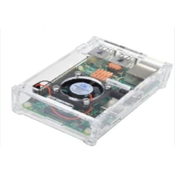 casing Raspberry pi 3 model B Case with Fan cooling kipas pendingin