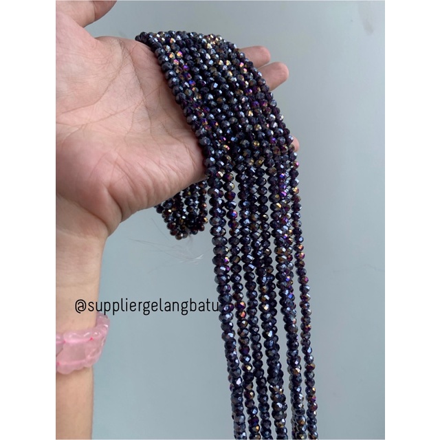 Crystal Ceko 6mm AMETHYST quartz UNGU kecubung KUARSA kuarsa kristal