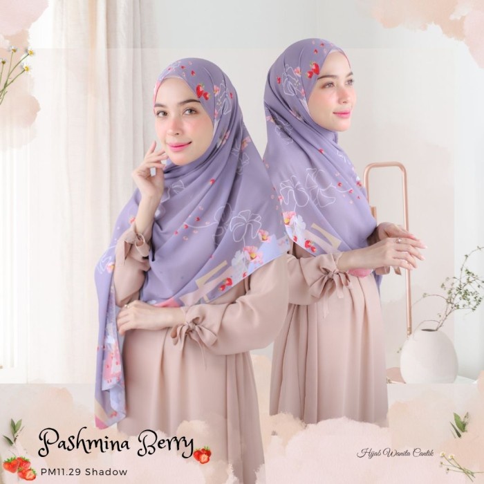 

Hijabwanitacantik - Pashmina Berry| Pashmina | Hijab - Shadow