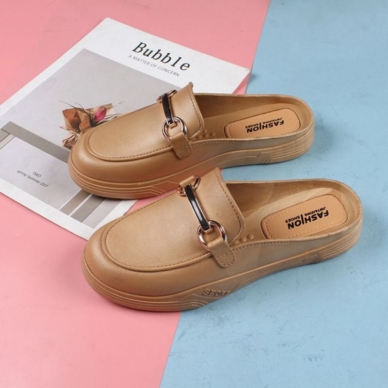 Sepatu Fliptop Fashion Korea Jsm Strip Import high Quality S2