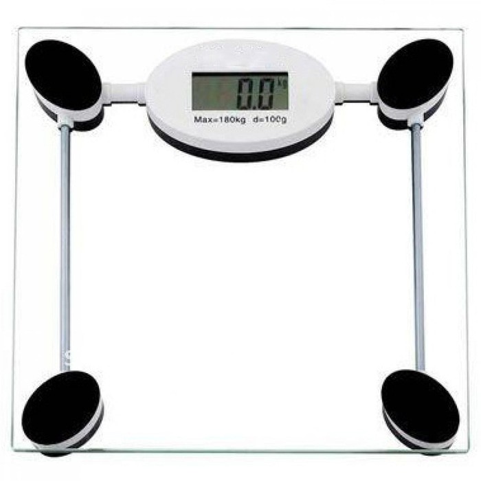 Timbangan Badan Digital Transparan